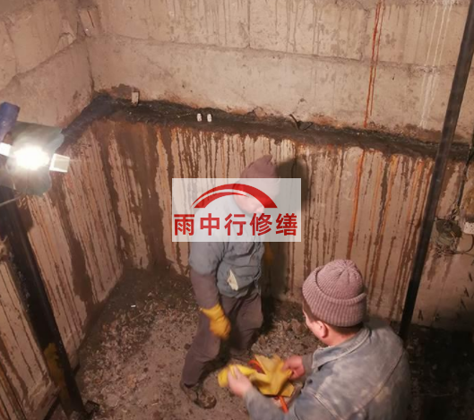 滨海电梯井堵漏新工艺