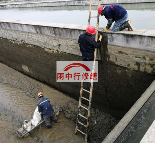 滨海污水池变形缝堵漏