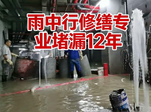 滨海地下室防水堵漏案例